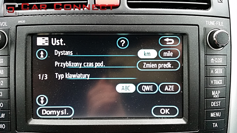 Nawigacja Toyota Gorzów Wielkopolski Moto Usługi